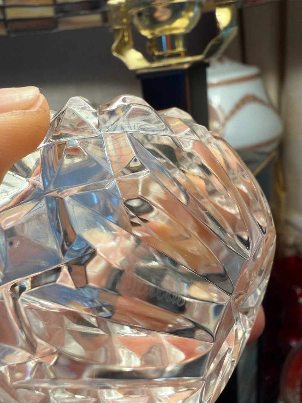 Waterford crystal votive